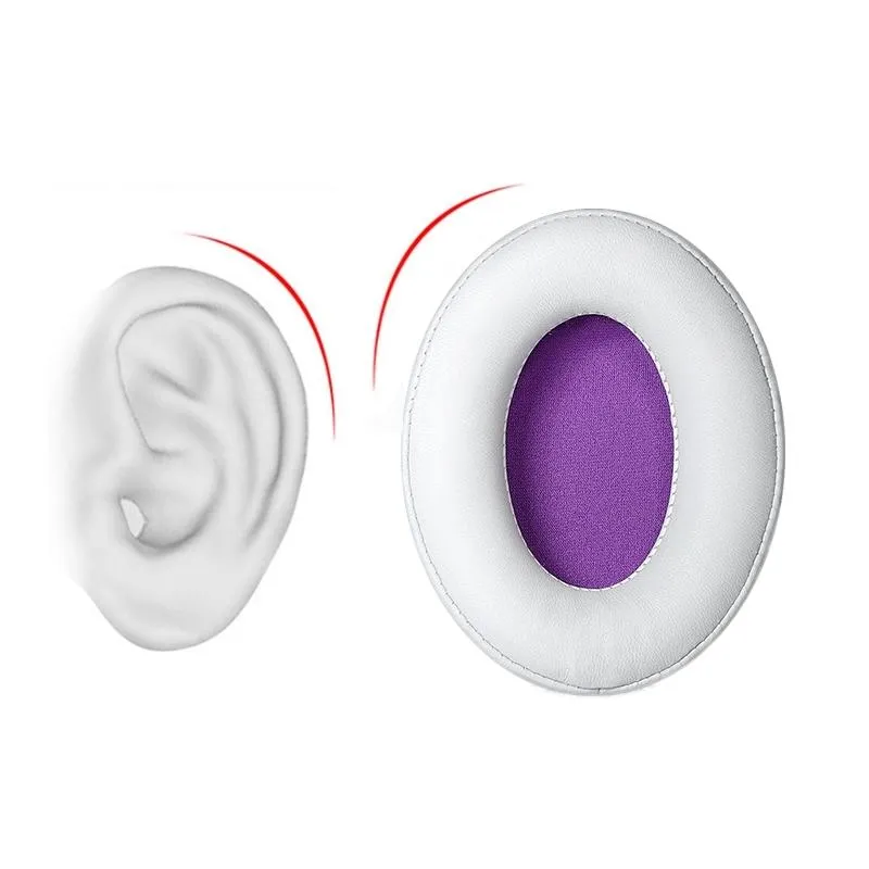 2-pack Foam Headphone Earmuffs for Kingston Hyperx Cloud Mix / Flight s / Alpha - Black