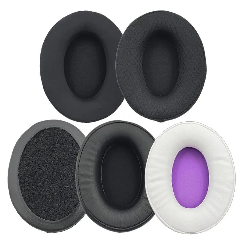 2-pack Foam Headphone Earmuffs for Kingston Hyperx Cloud Mix / Flight s / Alpha - Black