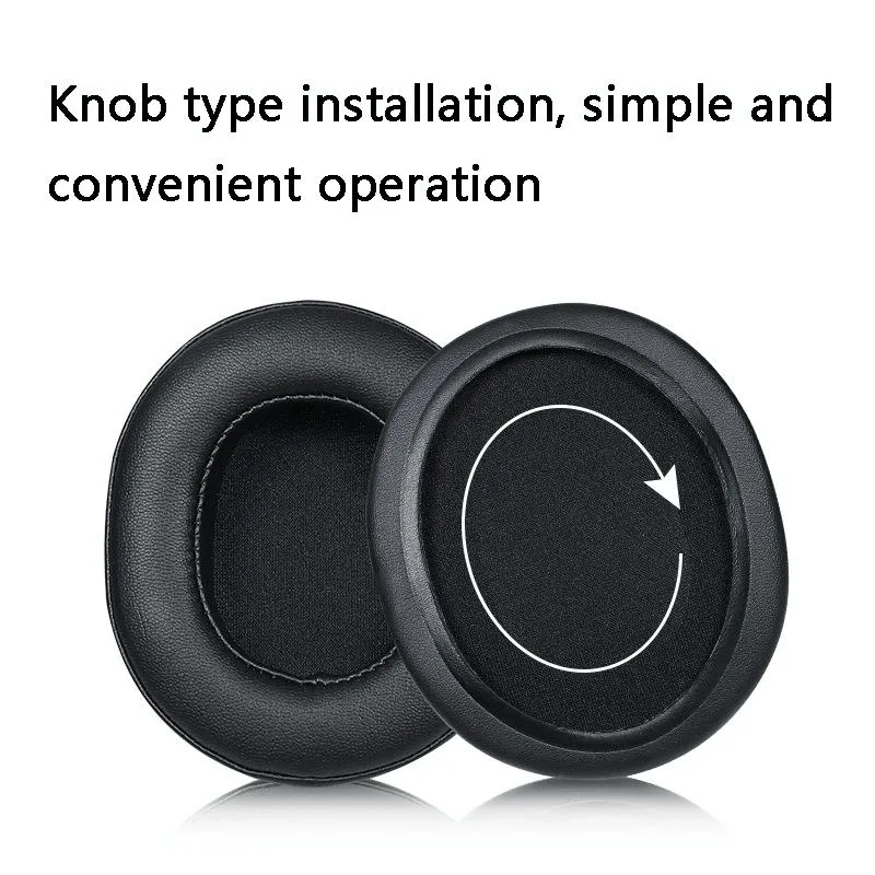 2-pack Replacement Headset Earmuffs for Igene K5 - Sponge Material