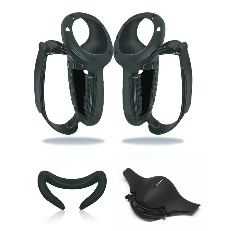 2-piece Vr Nose Pad Mask for Meta Quest 3 - Face Cover Set