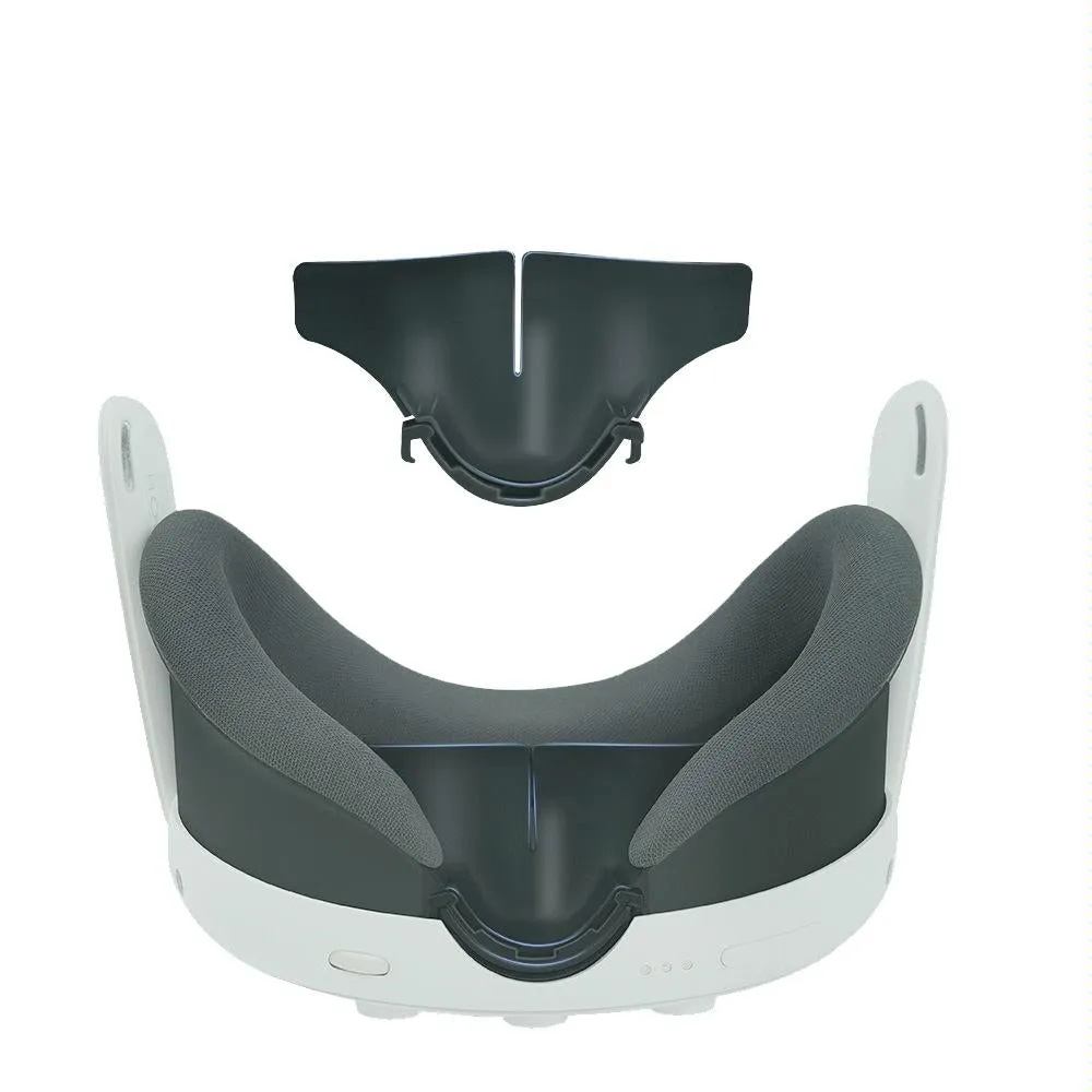 2-piece Vr Nose Pad Mask for Meta Quest 3 - Face Cover Set