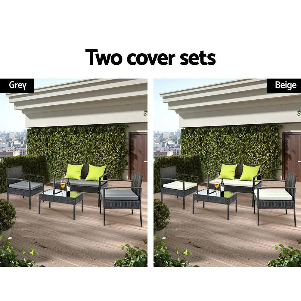 4 Seater Sofa Set For Outdoor Area / Patio