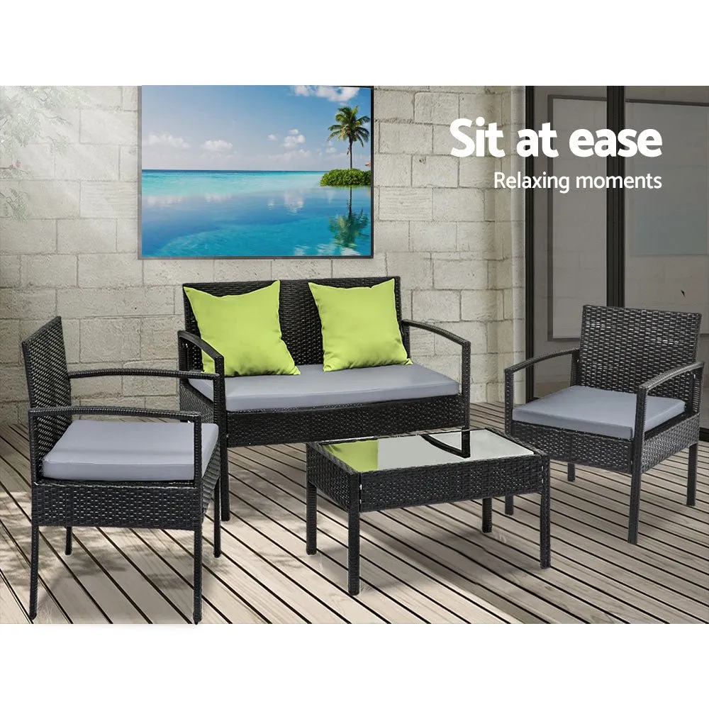 4 Seater Sofa Set For Outdoor Area / Patio