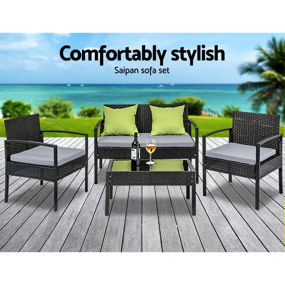 4 Seater Sofa Set For Outdoor Area / Patio