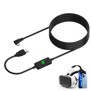 5m Usb to Type c Cable for Meta Quest Pro Vr Headset