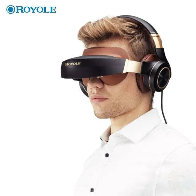 All in One Private Cinema VR Headset HIFI Headphone Moon 3D Mobile Cinema 3D IMAX HD VR Virtual Reality Glasses