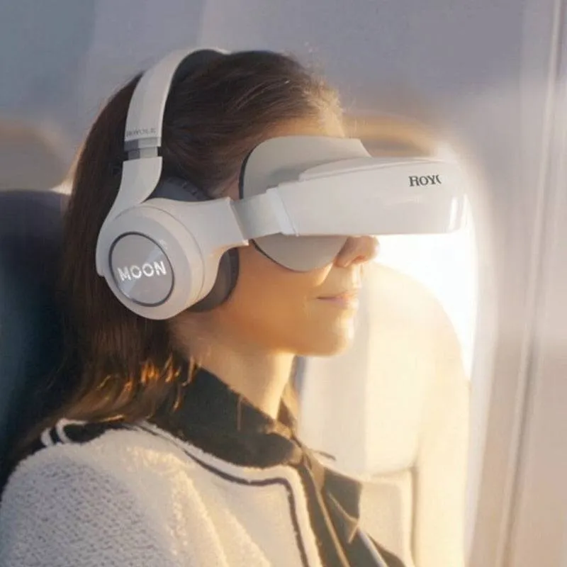 All in One Private Cinema VR Headset HIFI Headphone Moon 3D Mobile Cinema 3D IMAX HD VR Virtual Reality Glasses