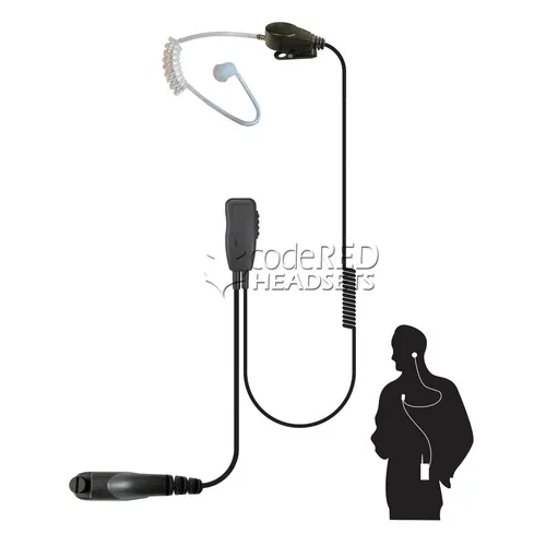 Code Red Headsets Recruit Single Wire Microphone