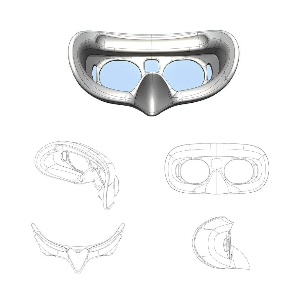 Comfort Foam Eye Pad Mask for Dji Goggles 2