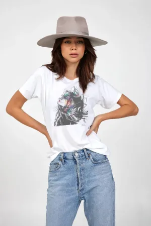 CPress Studio Tantrum Short Sleeve Tee in Worn White