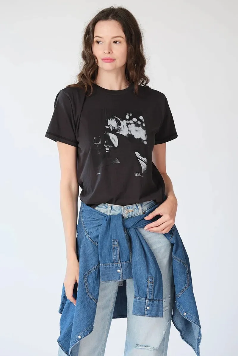 CPress Studio Unburden Short Sleeve Tee in Worn Black
