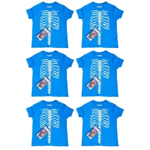 Curiscope Virtuali-Tee Augmented Reality T-Shirt for Anatomy - 6 PACK