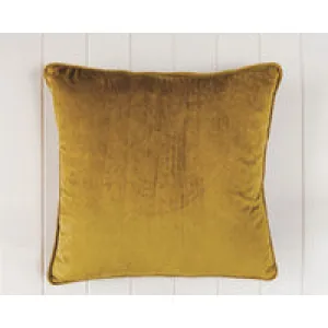 Cushion Velvet Gold 50cm x 50cm