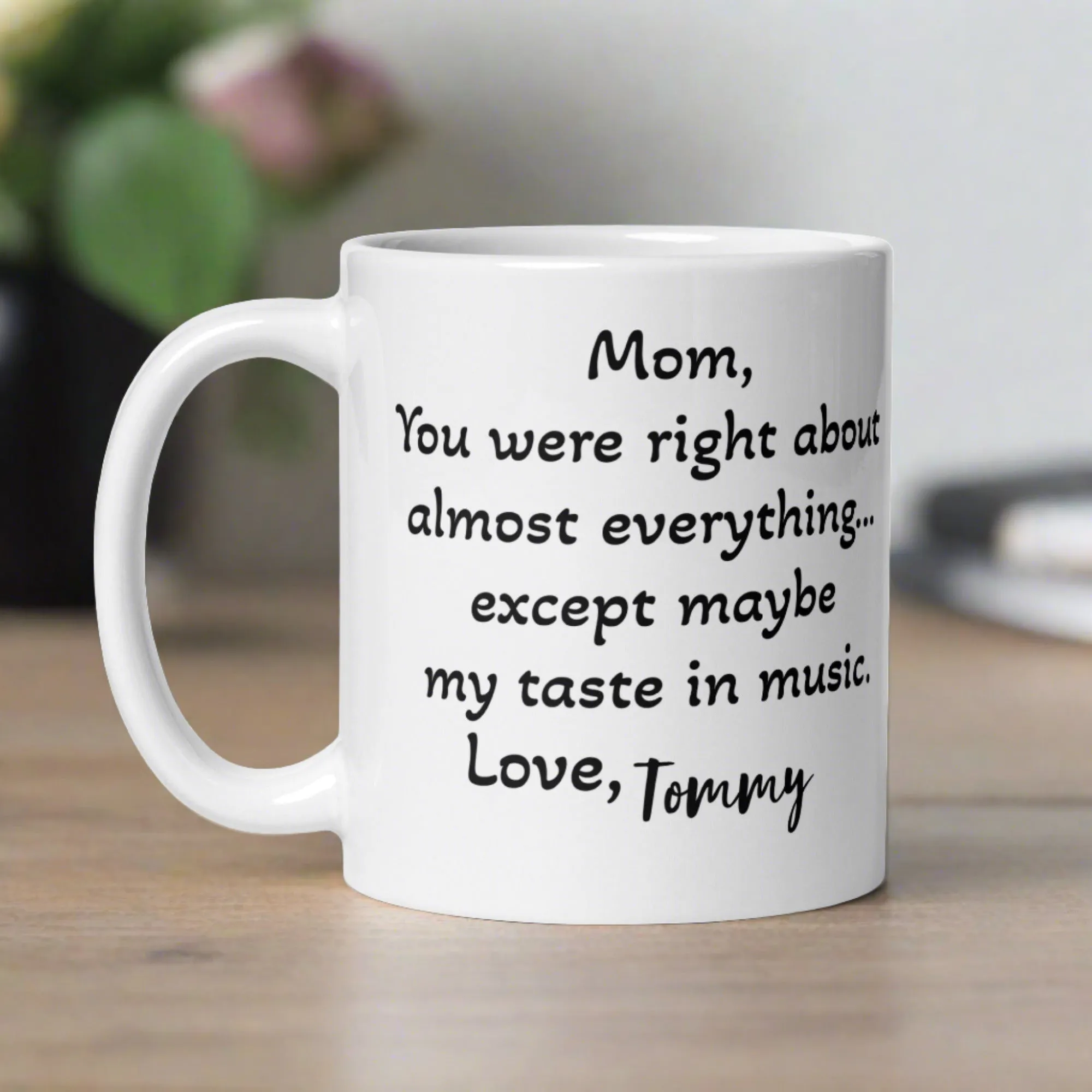 Customizable Mom Mug