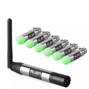 Dmx512 Dfi Controller 2.4g Wireless Transmitter Receiver for Disco Dj Party Bar Stage Par Moving Head Beam Laser Lighting