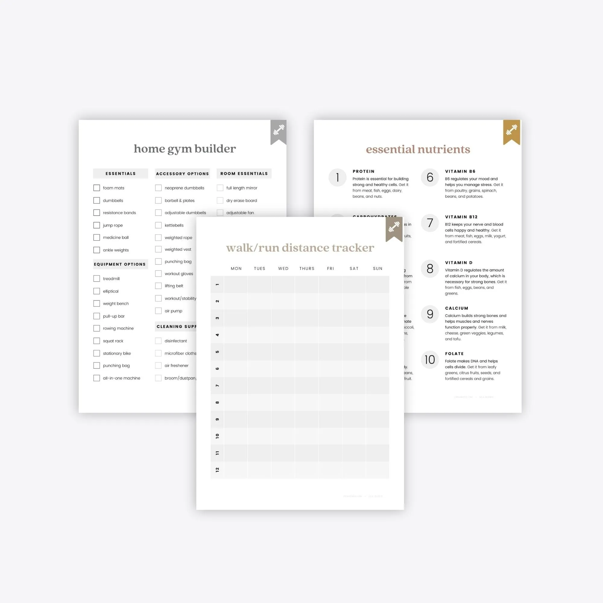 Fitness Management Planner