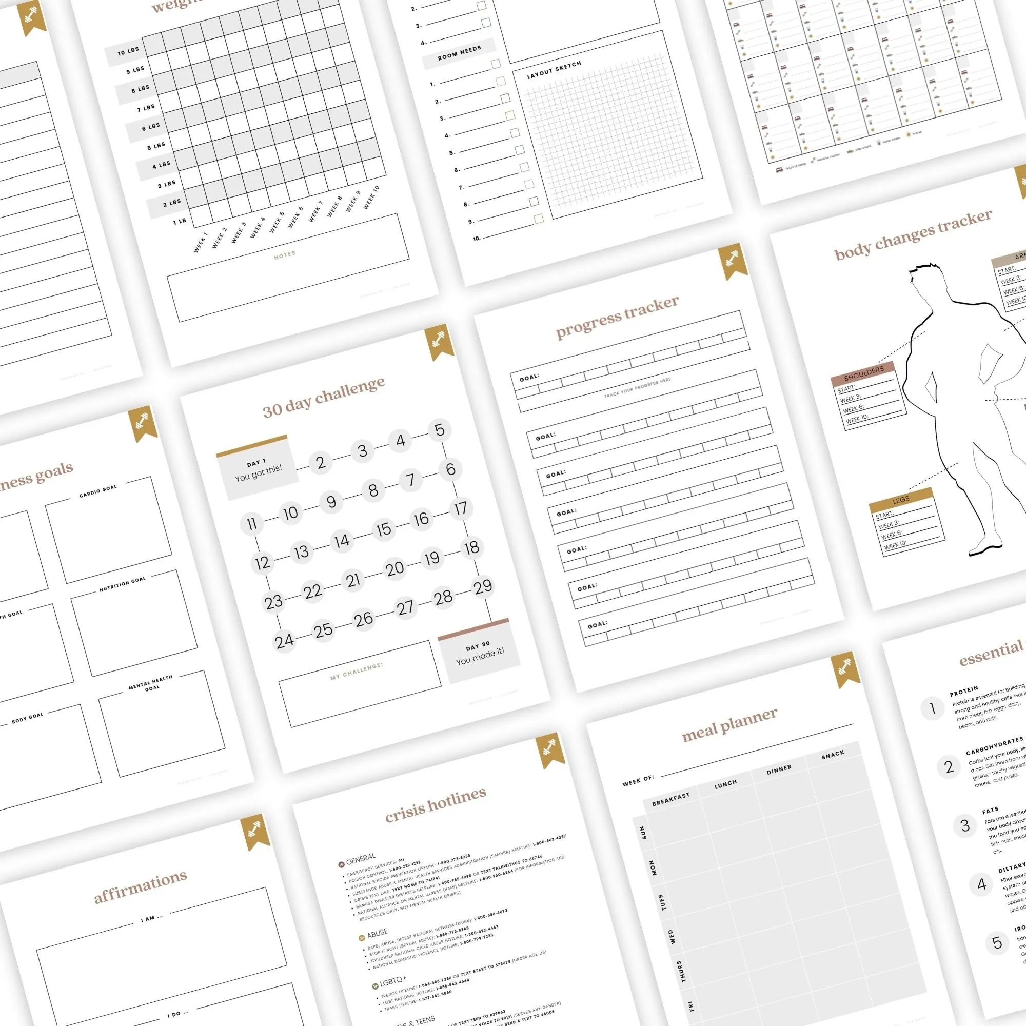 Fitness Management Planner