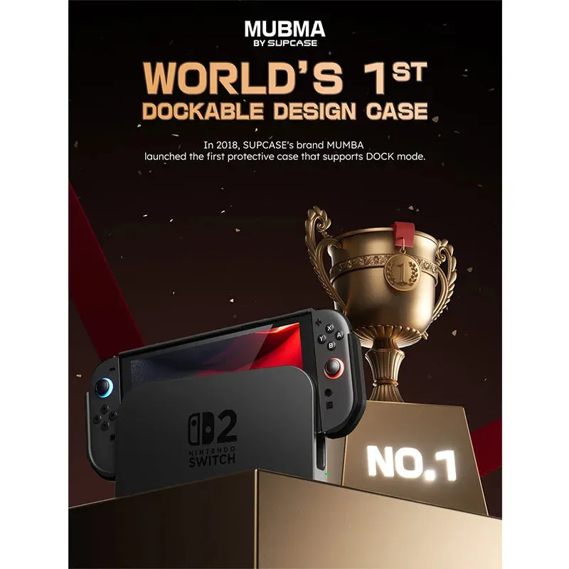 For Nintendo Switch 2 Dockable Ub Pro Military Grade Protection Case