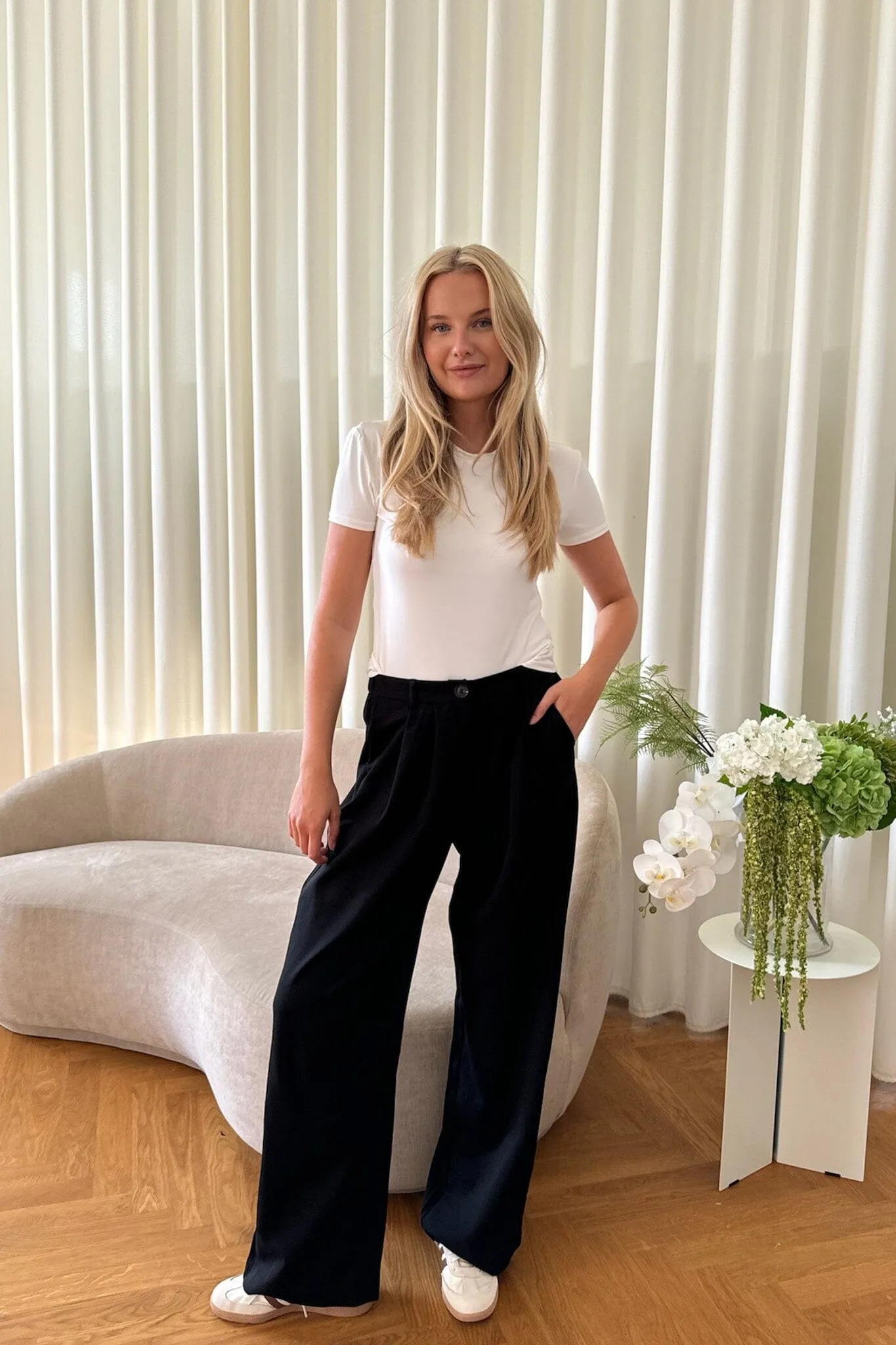 Frbestllning - BYIC - Claraic Pants - black Black