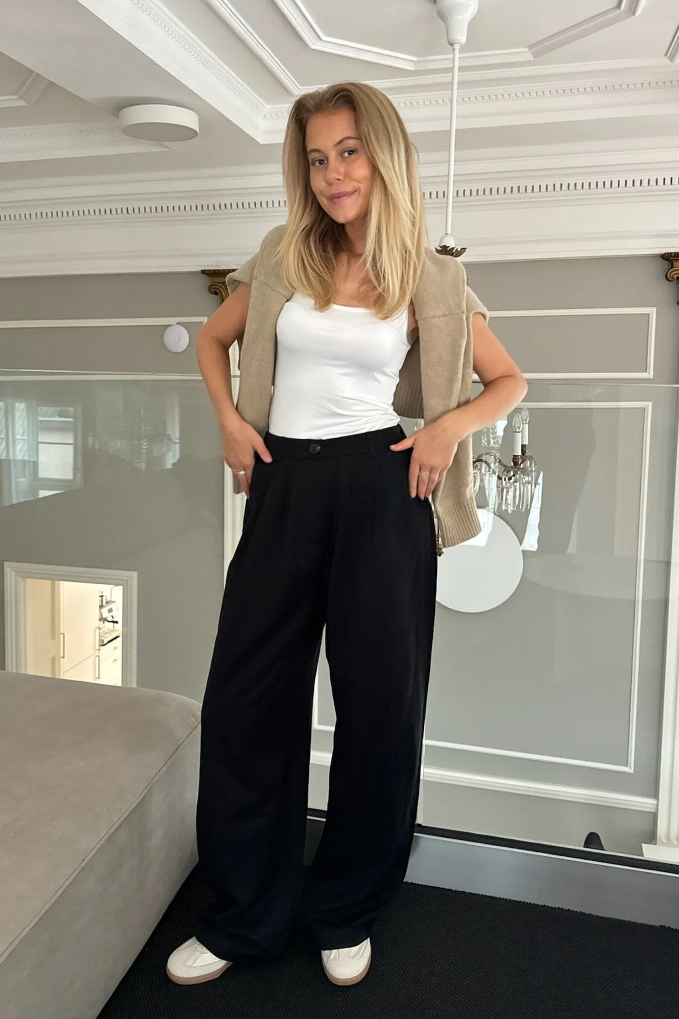 Frbestllning - BYIC - Claraic Pants - black Black