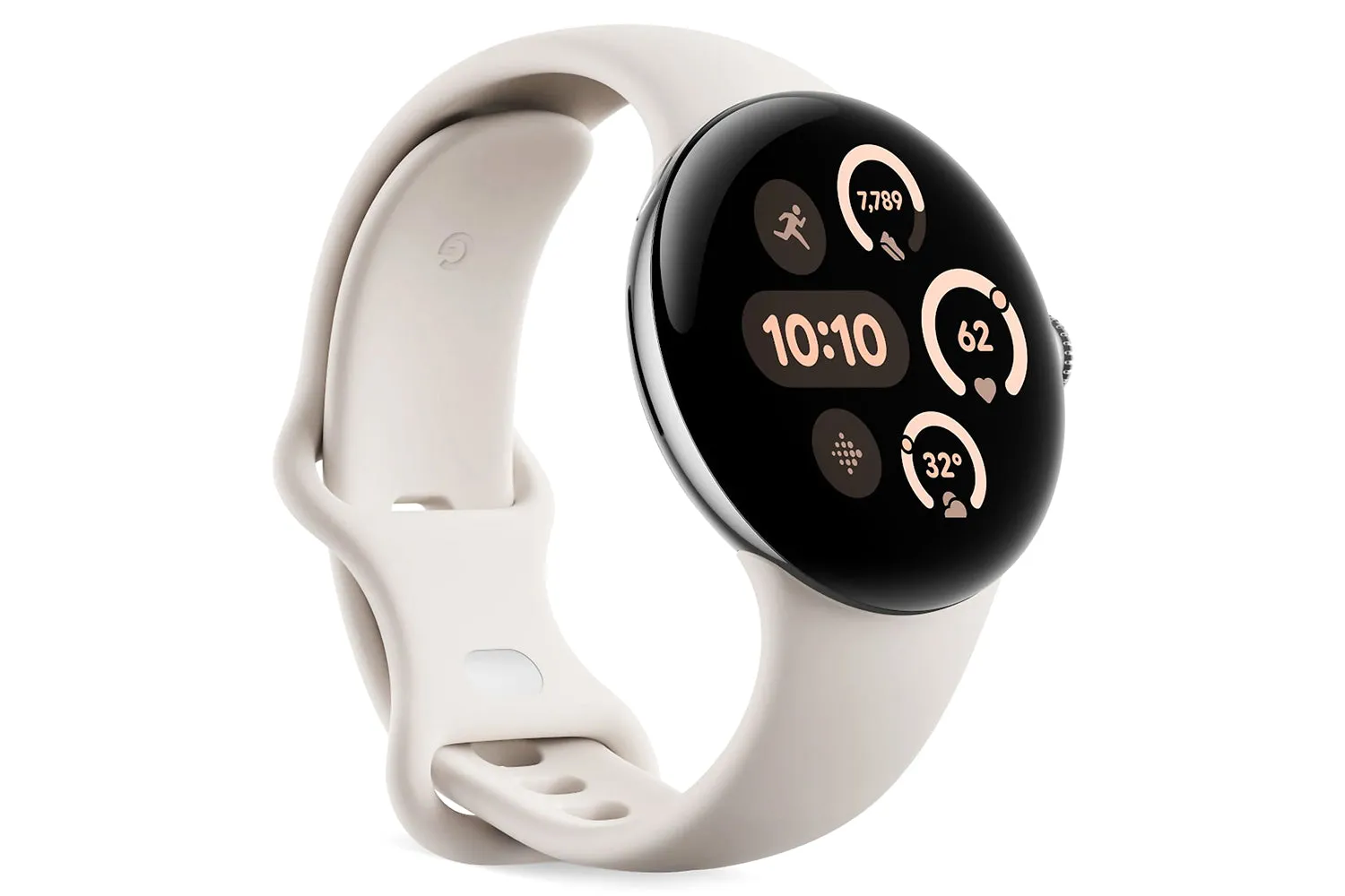 Google Pixel Watch 3 | 41mm | Polished Silver/Porcelain