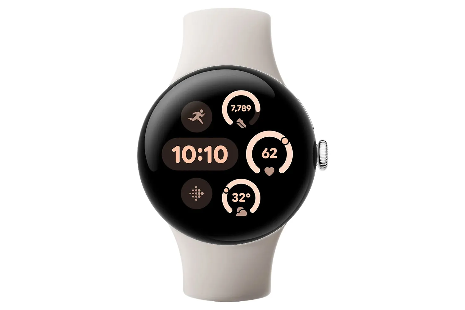 Google Pixel Watch 3 | 41mm | Polished Silver/Porcelain