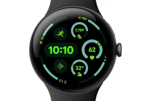 Google Pixel Watch 3 | 45mm | Matte Black/Obsidian
