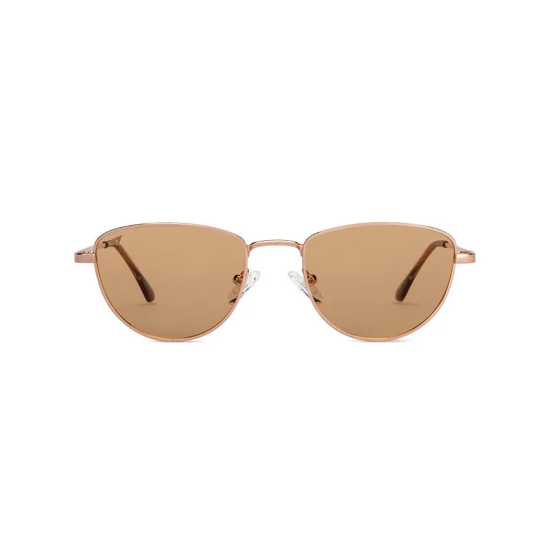 Gunmetal round glasses
