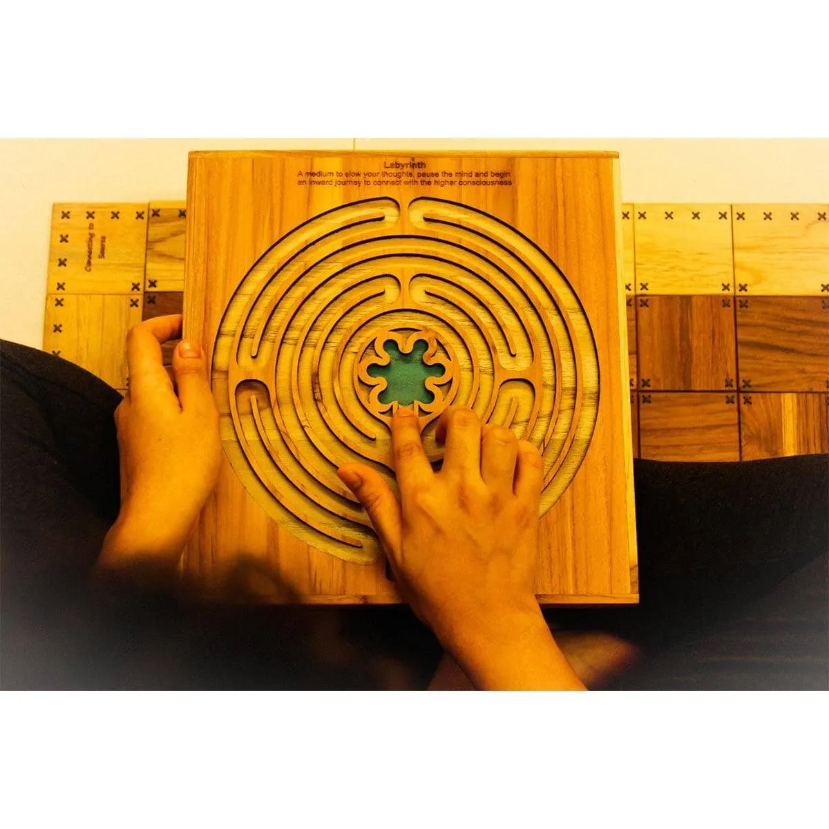 Handcrafted Labyrinth - Opening to Higher Consciousness