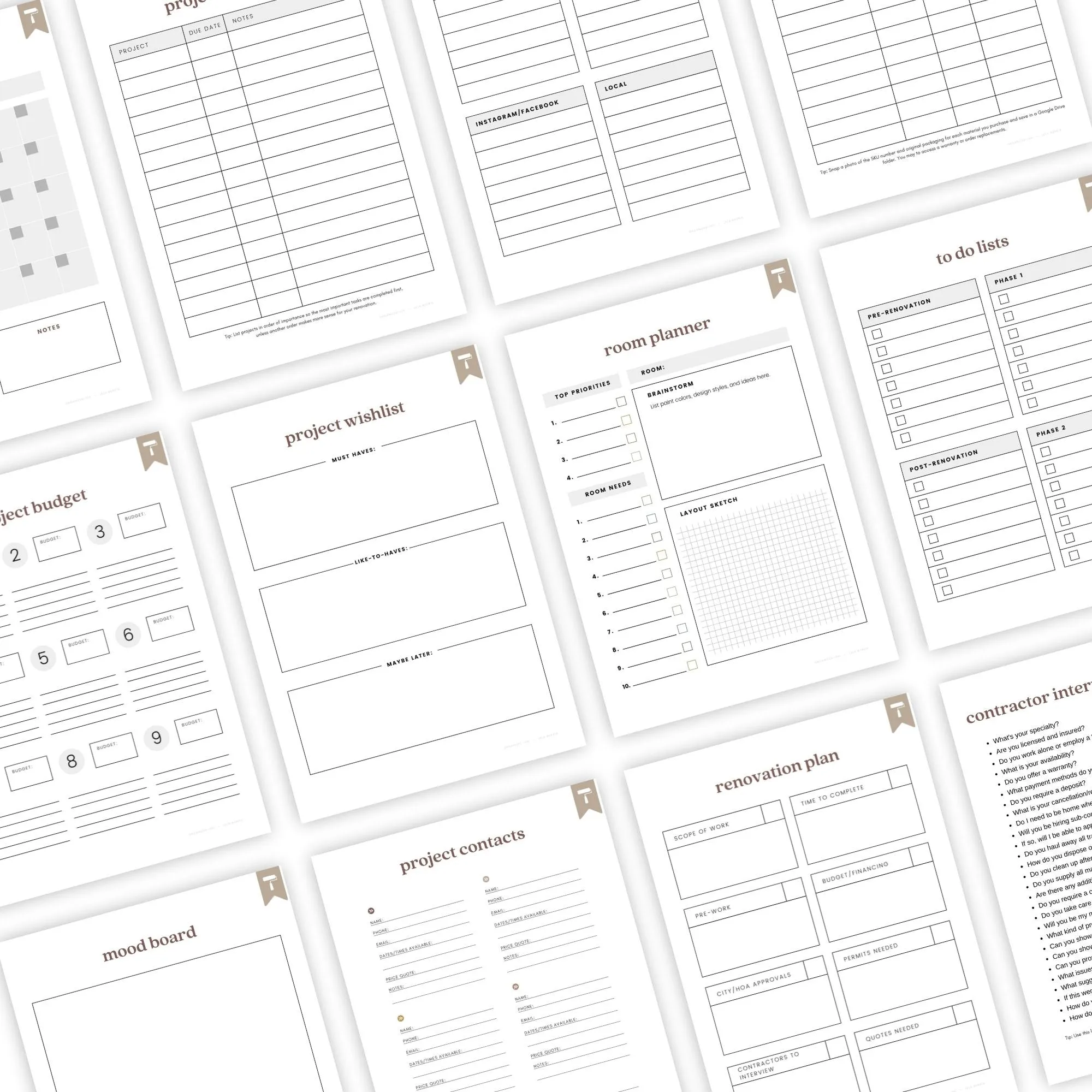 Home Renovation Planner