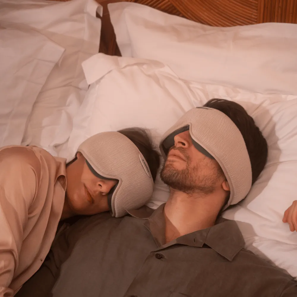 Hoomband Ultimate - Bluetooth Sleep Headphones   100% Blackout Mask