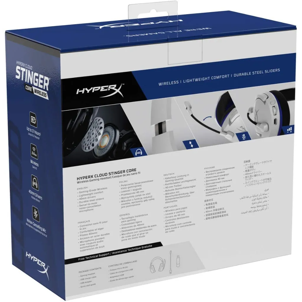 HyperX Cloud Stinger Core Wireless (PS4/PS5)