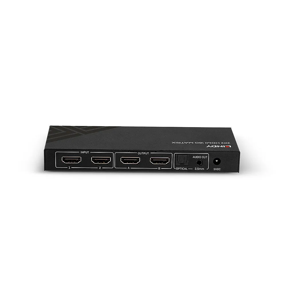 Lindy 2X2 Hdmi 18G Matrix - Video/Audio Switch