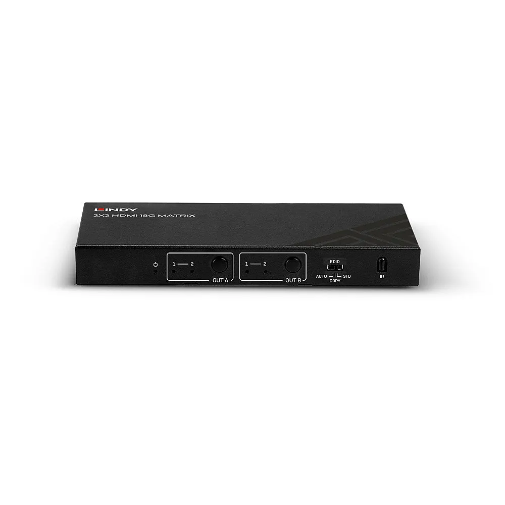 Lindy 2X2 Hdmi 18G Matrix - Video/Audio Switch