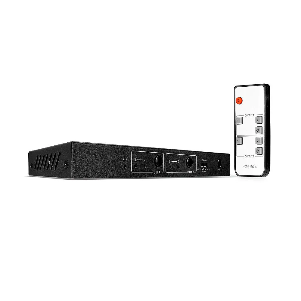 Lindy 2X2 Hdmi 18G Matrix - Video/Audio Switch