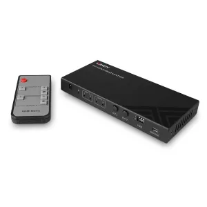 Lindy - Video/Audio Switch - 2X2, 8K60, Matrix - 2 Ports