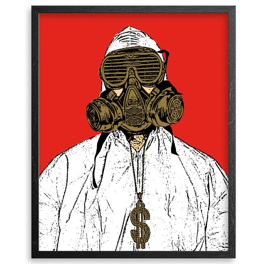 Male Extractor Silkscreen Print by Hygienic Dress League