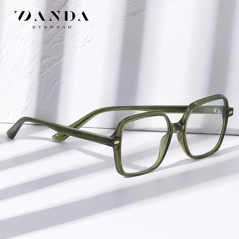 New style plain plate glasses frame for women, super light myopia glasses frame for men, can be equipped with prescription anti-blue light glasses