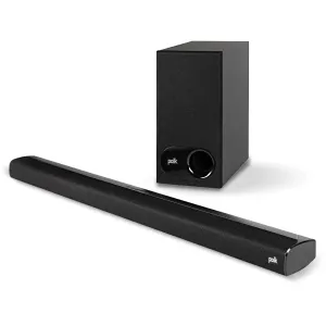 Polk Audio Signa S2 Universal Sound Bar with Wireless Subwoofer - Black | SIGNAS2