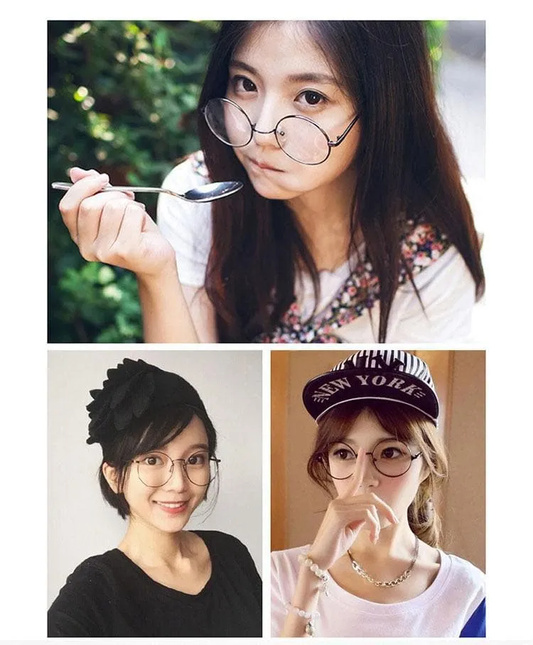 Round Mirror Glasses