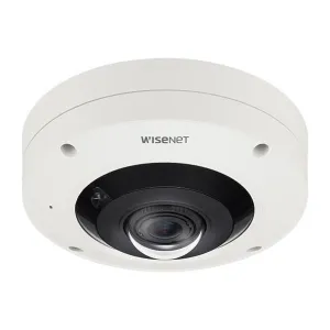 Samsung Wisenet X Series 4K External Vandal-Dome Fish-Eye with IR, HV-XNF-9010RV