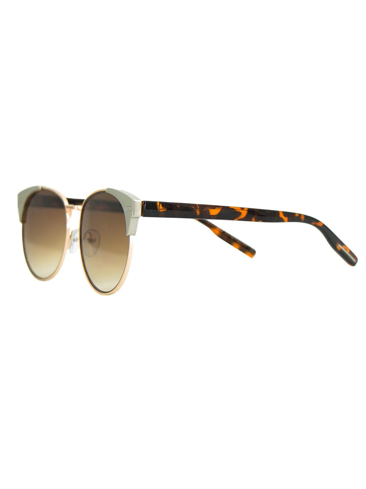 Stylish Vintage Look Brown Tortoiseshell Sunglasses