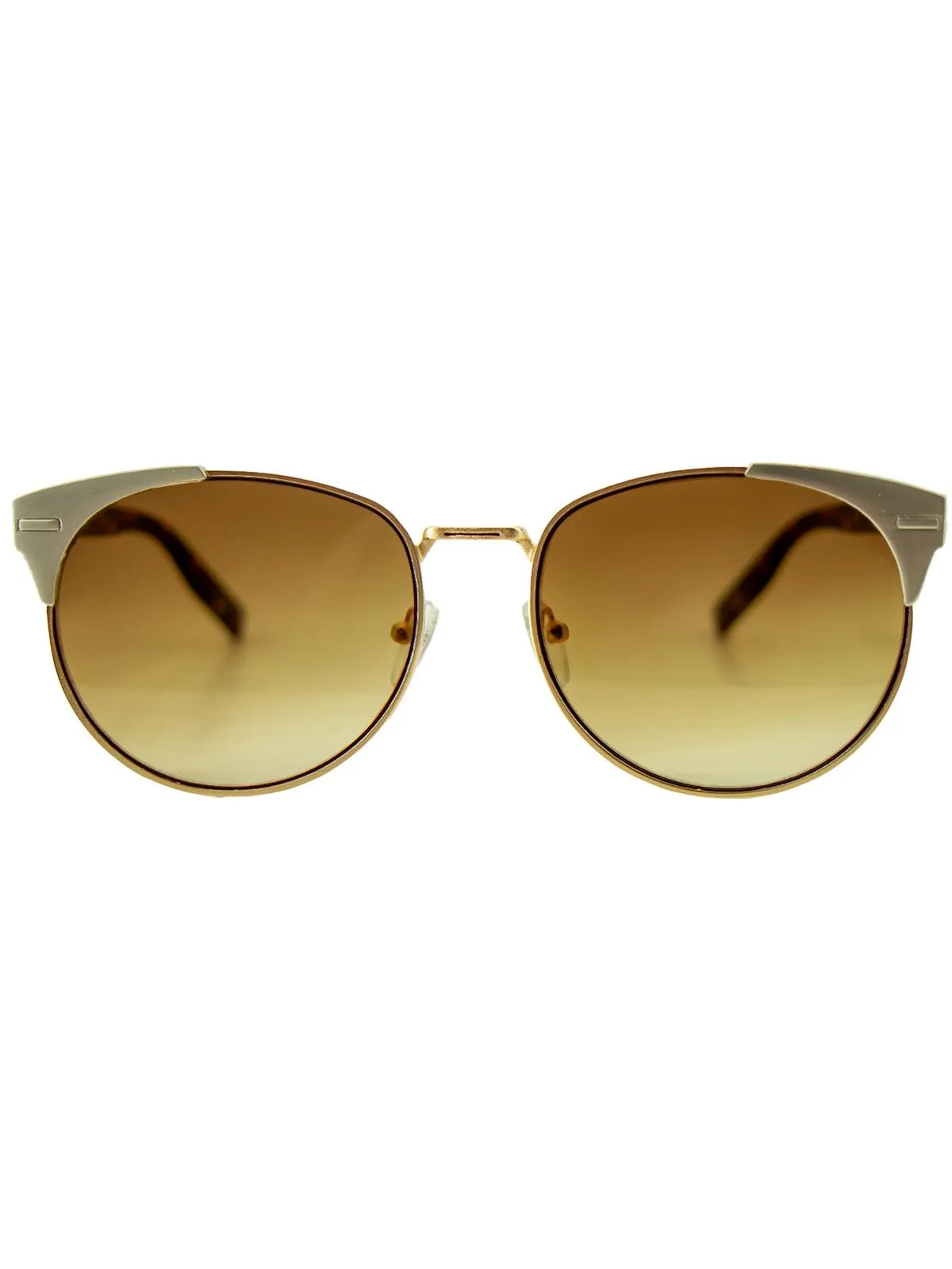 Stylish Vintage Look Brown Tortoiseshell Sunglasses