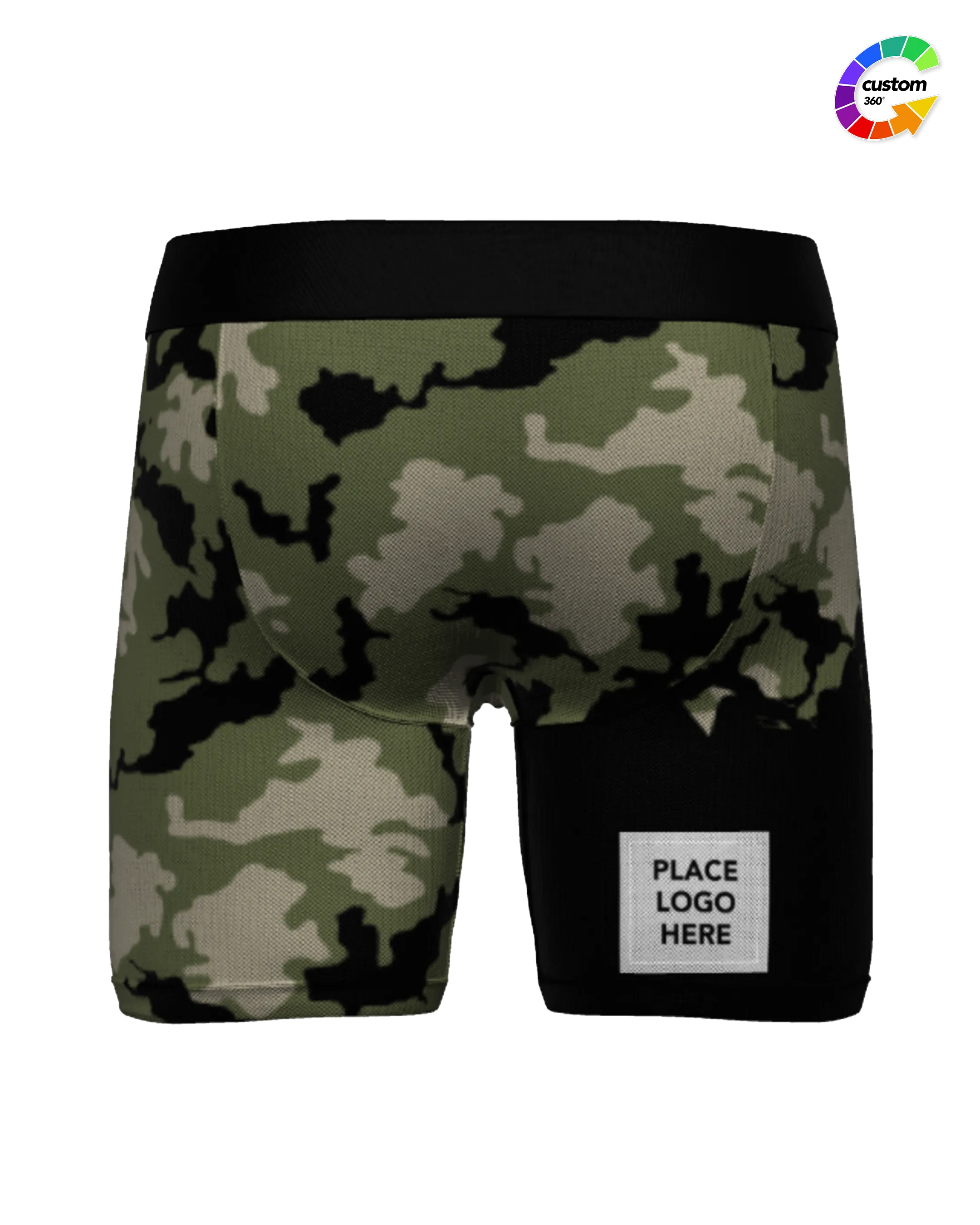 TD-CS-002 360 Custom Compression Shorts
