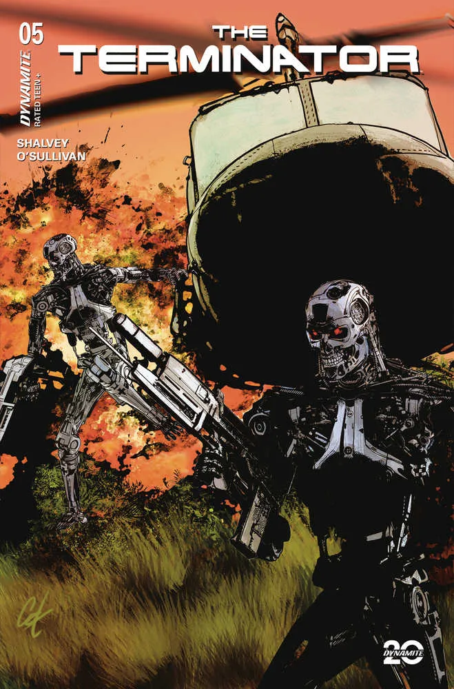 Terminator #5 Cover H 10 Copy Ratio Variant  Staggs Foil