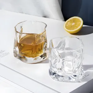 The Better Home Zest Juice Glasses Set of 2 (230ml Each) | Water Glasses | Cold Drink Glass | Lead Free Drinking Glasses | Kitchen Gift Items | Assorted Set | Kaanch Ke Glass | Housewarming Gifts