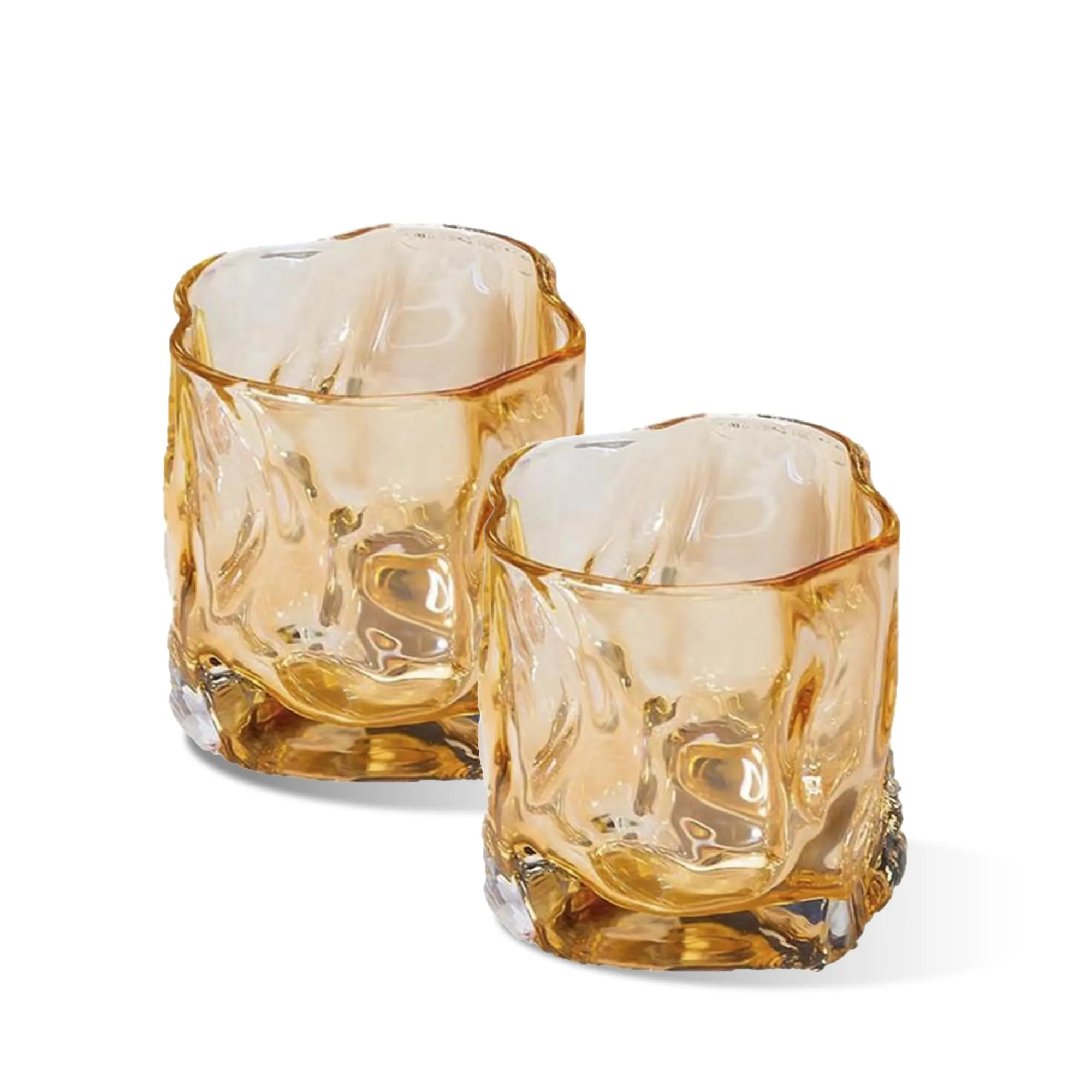 The Better Home Zest Water Glasses Set of 2 (230ml Each) | Juice Glasses | Lead Free Drinking Glasses | Kanch Ke Glass | Kitchen Gift Items | Cold Drink Glass | Cocktail Glass | Housewarming Gifts