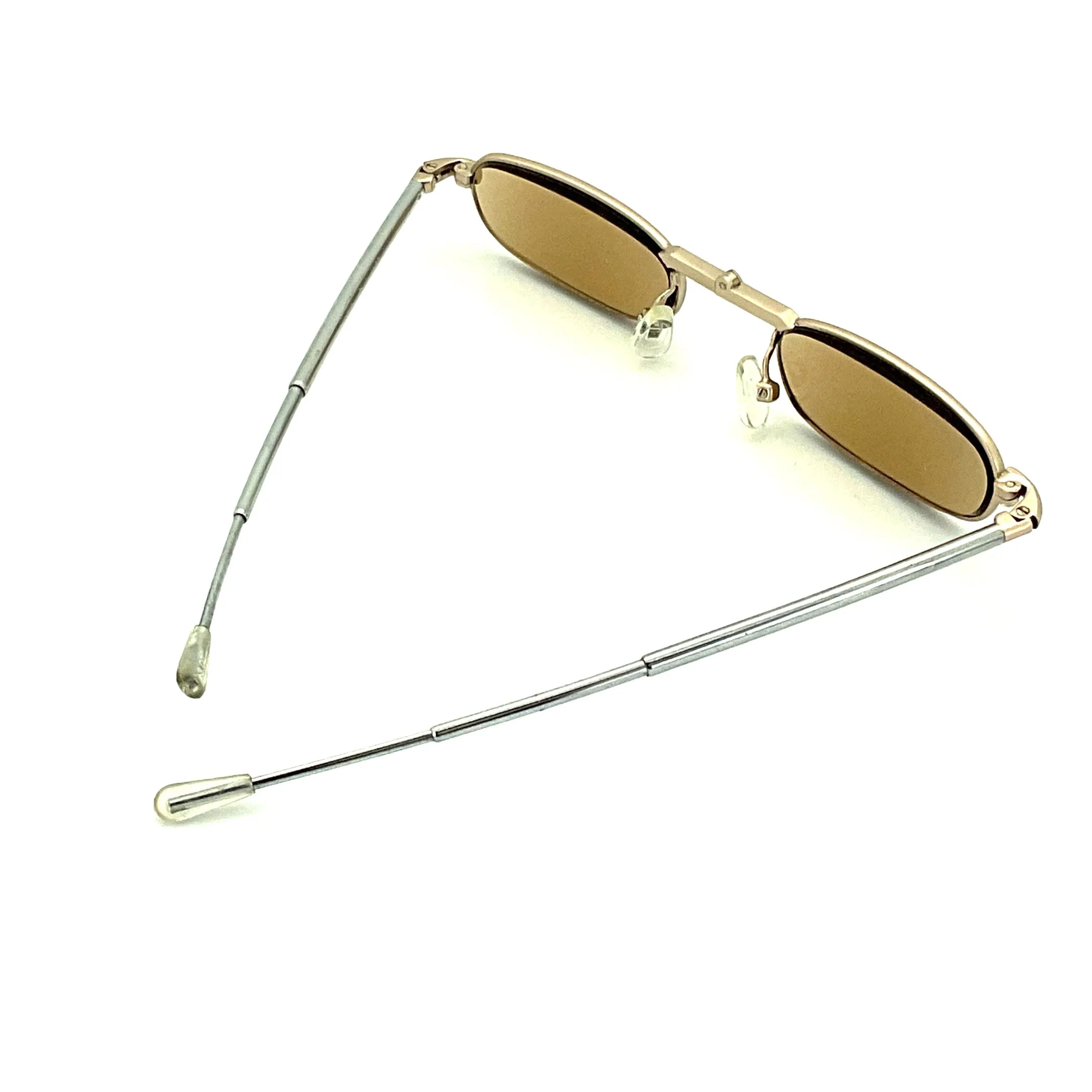 Trendies Pocket Eyes By Cinzia Oval Shape Folding Reading Sunglasses with Clamshell Metal Case