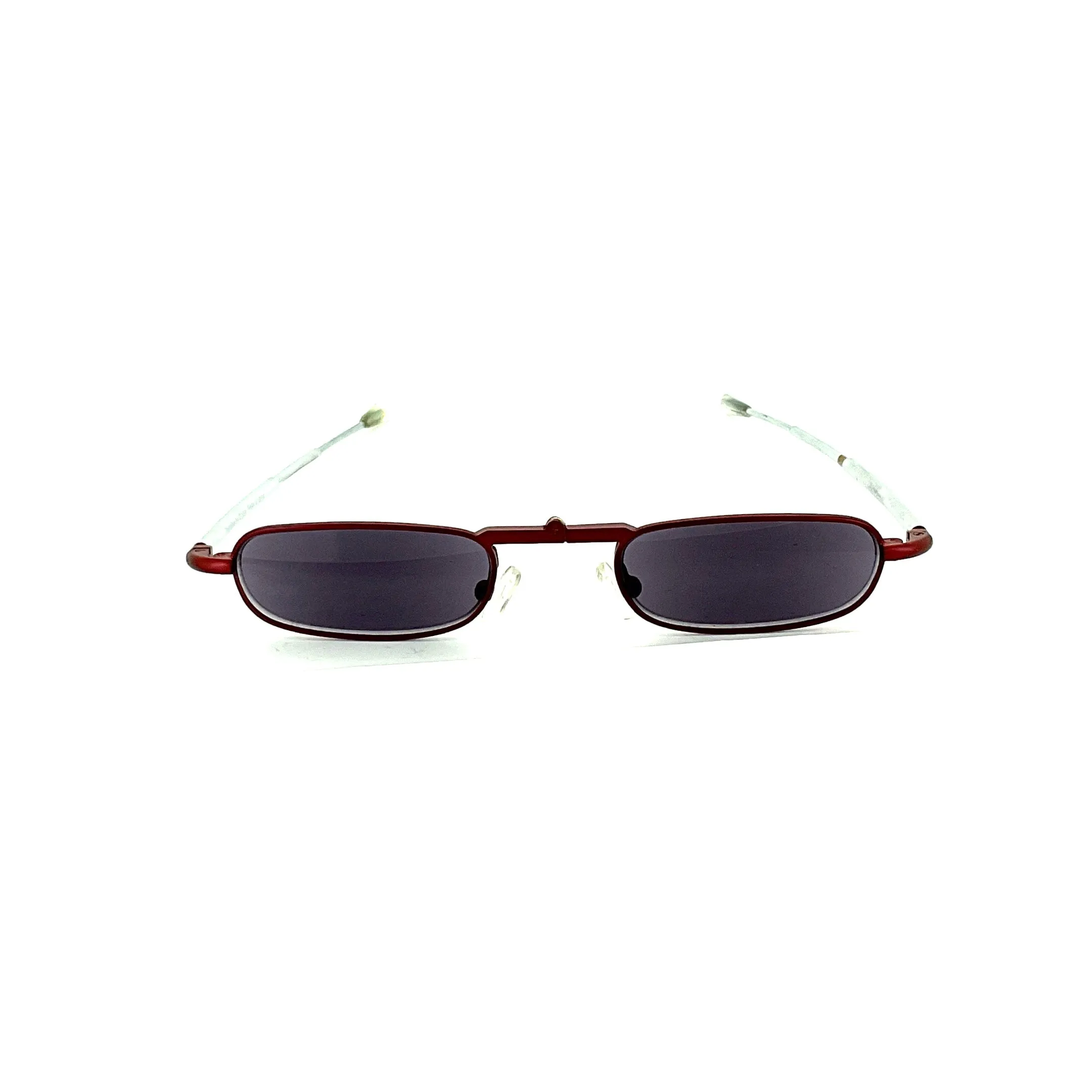 Trendies Pocket Eyes By Cinzia Oval Shape Folding Reading Sunglasses with Clamshell Metal Case