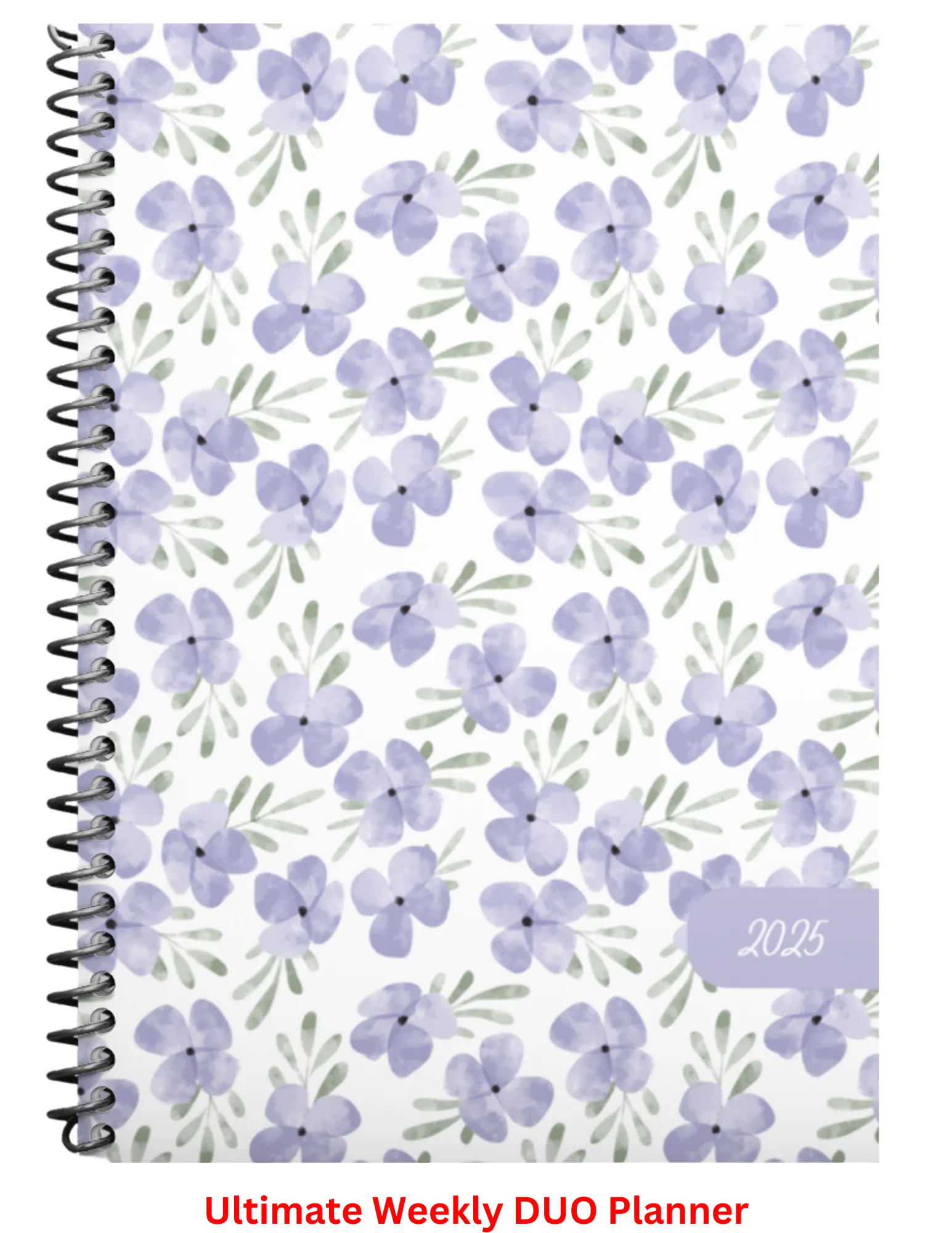 ULTIMATE WEEKLY DUO Planner 2025:  Pansies